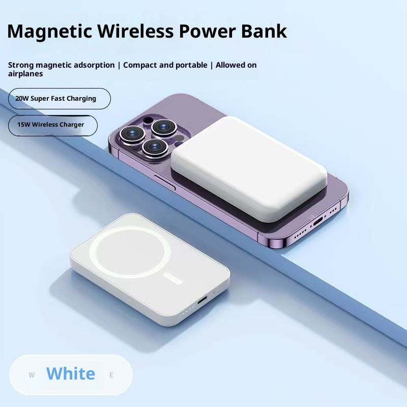 Bidirectional Fast Charging Magnetic Wireless Power Bank