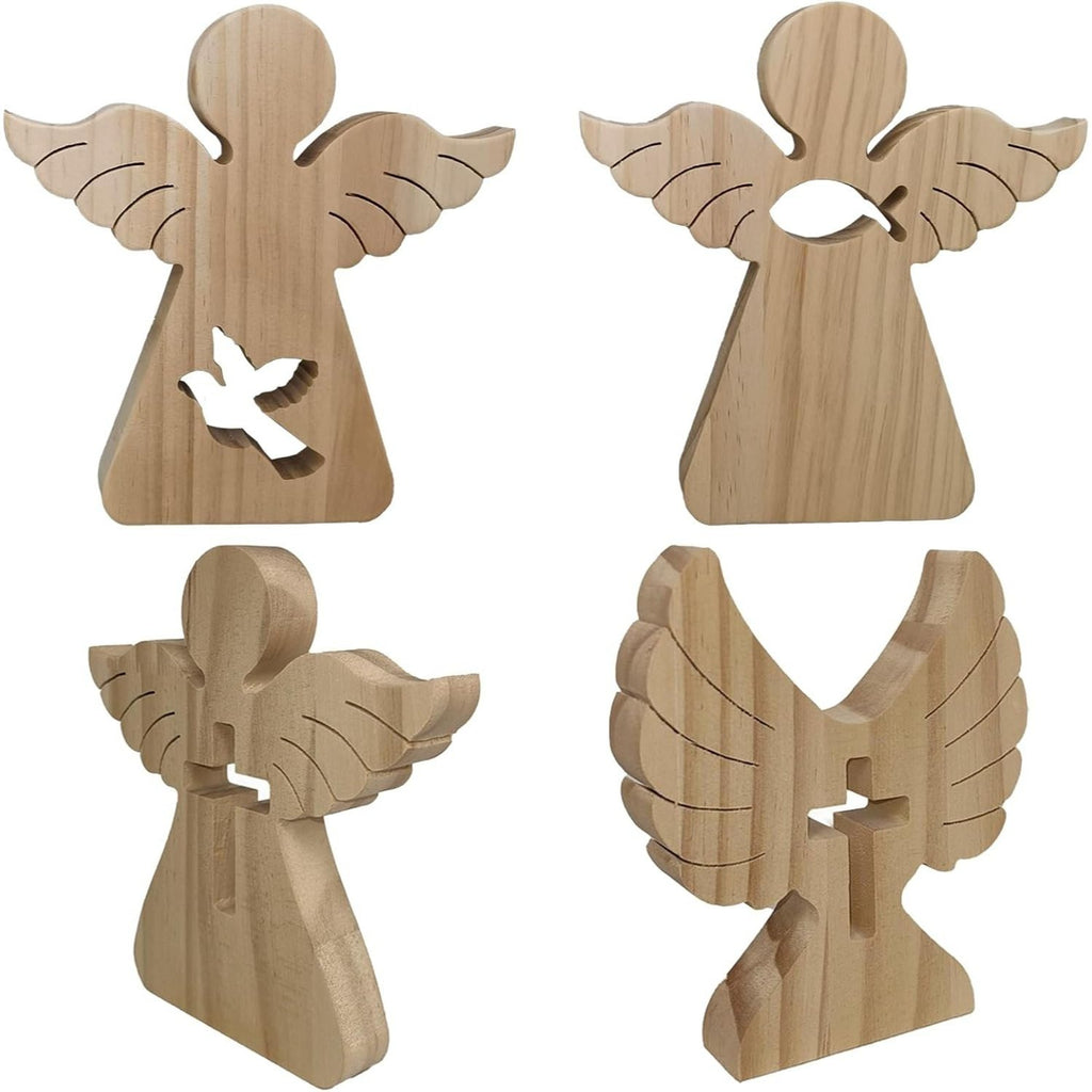 Décorations de baptême en bois - Symboles décoratifs en bois pour cérémonies de baptême Et spécial