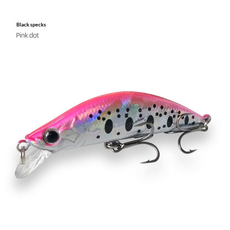 Twitching Sinking Micro Lure avec un seul crochet adapté à toutes les couches d'eau