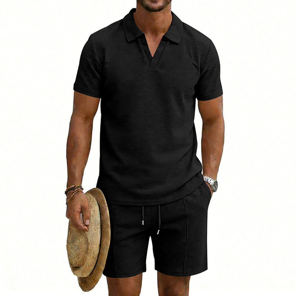 Ensemble de manches courtes et de shorts pour hommes