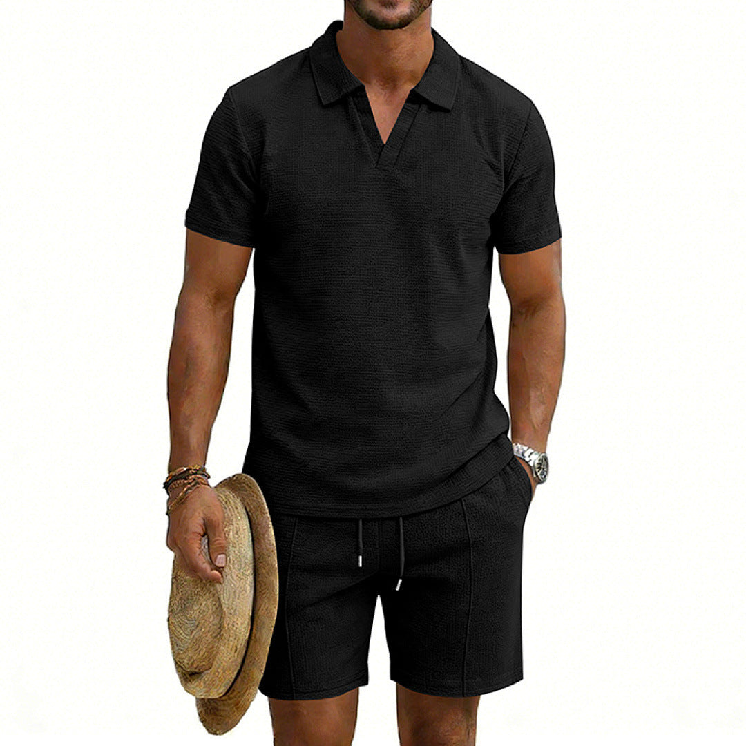 Ensemble de manches courtes et de shorts pour hommes