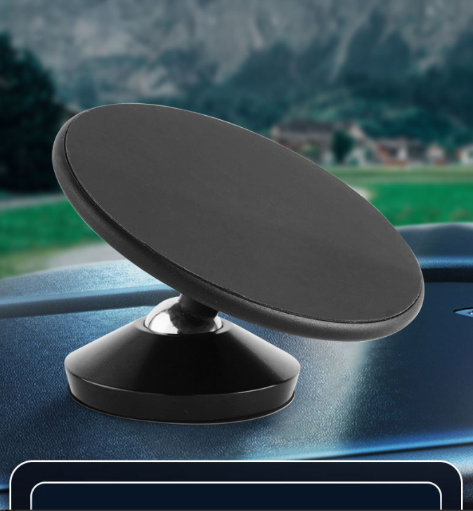 Support magnétique de téléphone de voiture double face