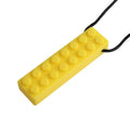 Bâtir des blocs d'attache Pendentif d'échec Rainbow Teether Baby Teether Stick Auto-fermeture