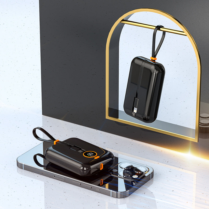 Charge super rapide 66W avec la banque d'alimentation par câble
