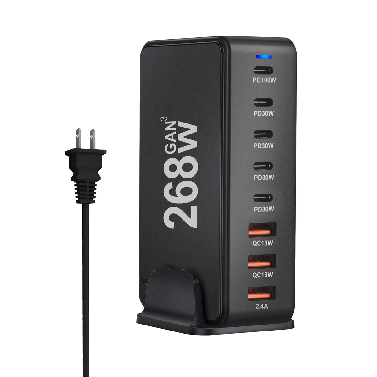 Chargeur PD Gallium Nitride Bureau 240W