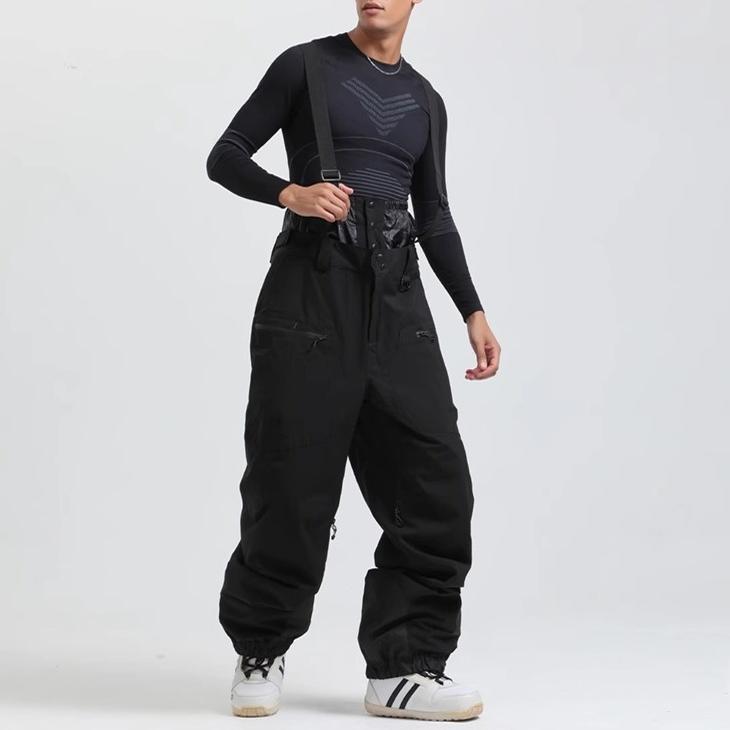 Pantalons de ski à grande rue pour hommes épaississants pour le snowboard et le ski