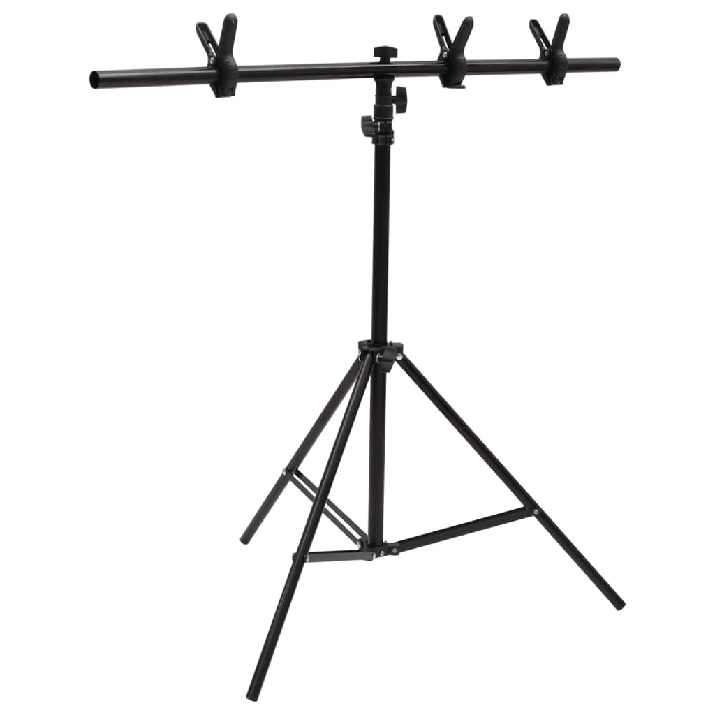 Stand fond en T 91x60x(70-200) cm