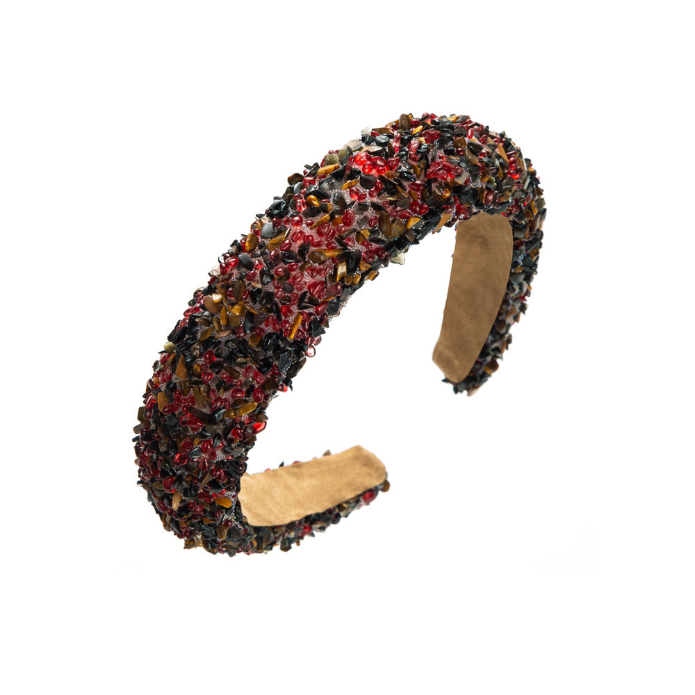 Mode Baroque Bandeau coloré pour femmes