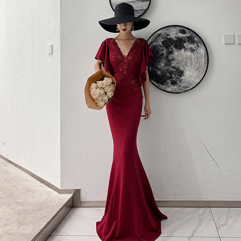 Robe de soirée haut de gamme féminine