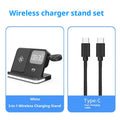 Chargeur magnétique quatre en un sans fil