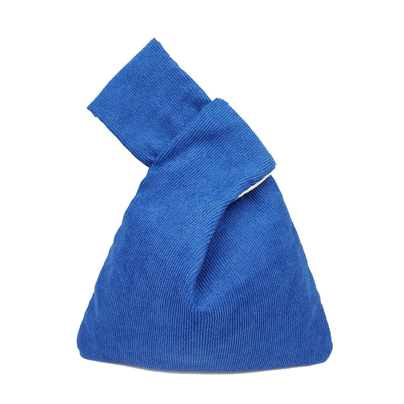 Tissu de style japonais Mini Corduroy Wrist Bag