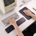 Carré Silica Gel Wrister Mouse Pad Confortable Clavier Soutien Wrist Protection du repos