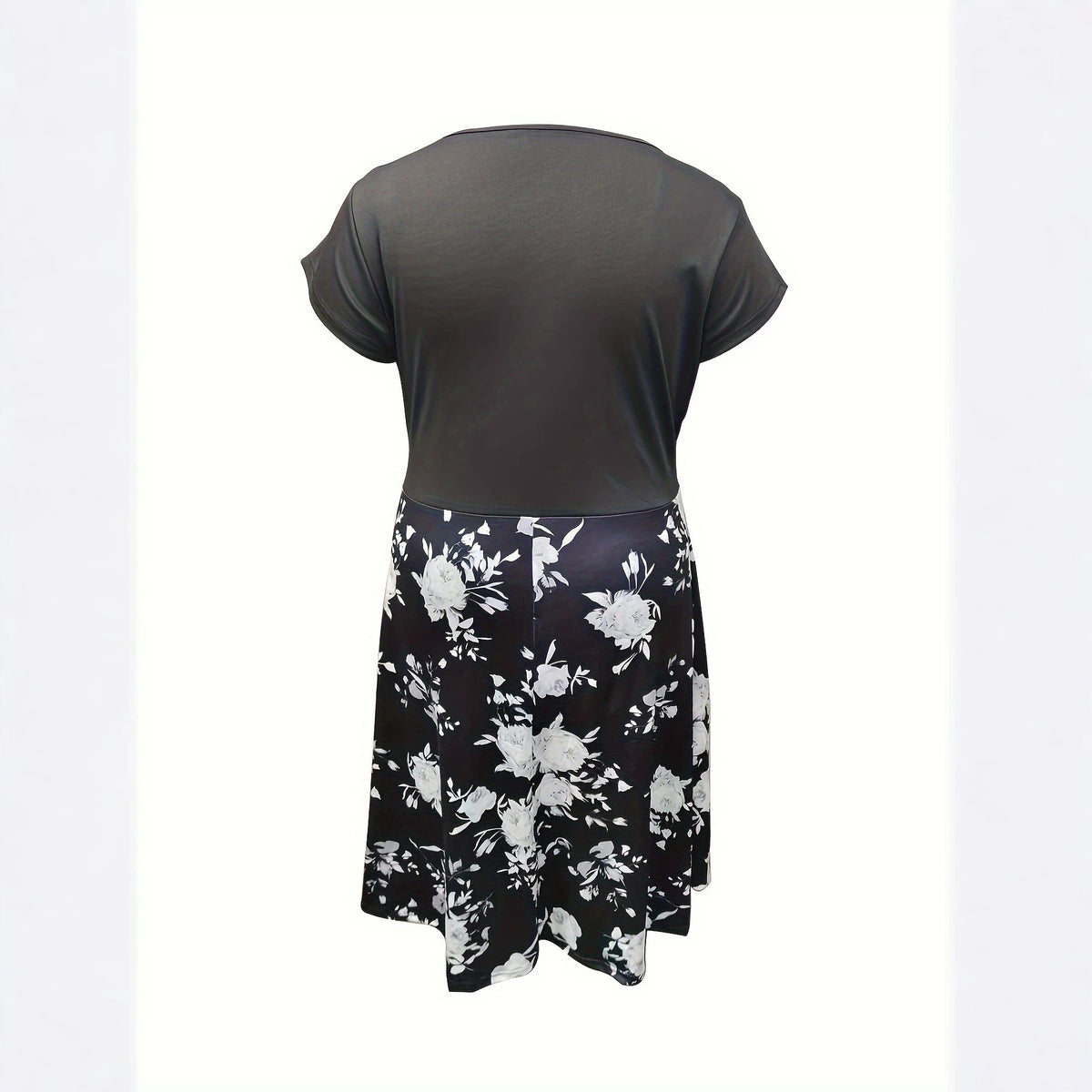 Women's Floral Print Elasticated Dress