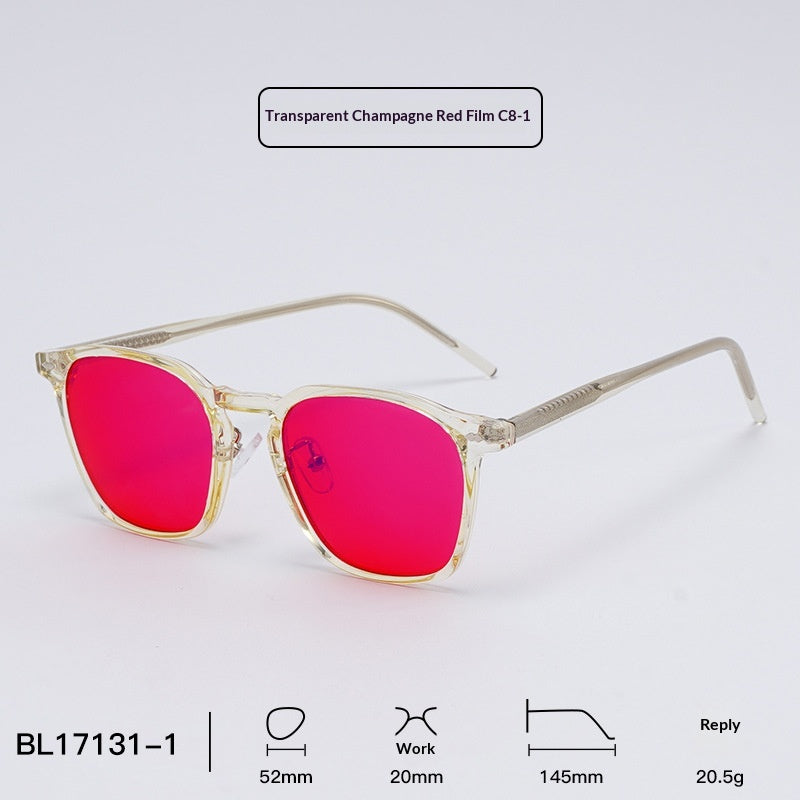 Verres couleur orange Anti Bleu Protection des yeux AR Anti Reflective