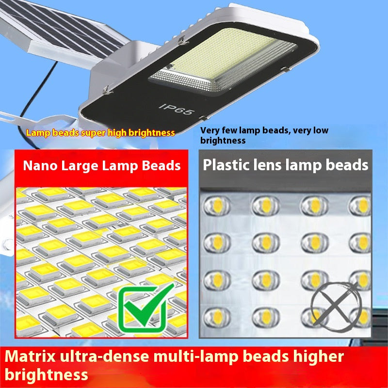 Solar Street Lampe Courtyard Lampe extérieure Rural Waterproof