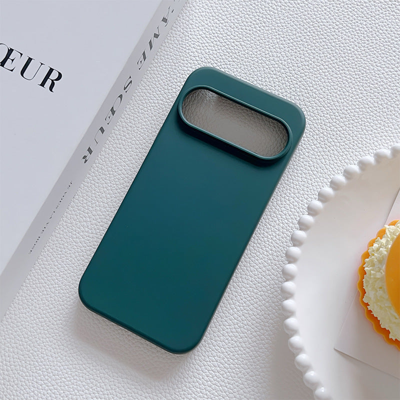 Coque téléphone 6A Bord droit Silicone liquide résistant à la goutte Étui souple