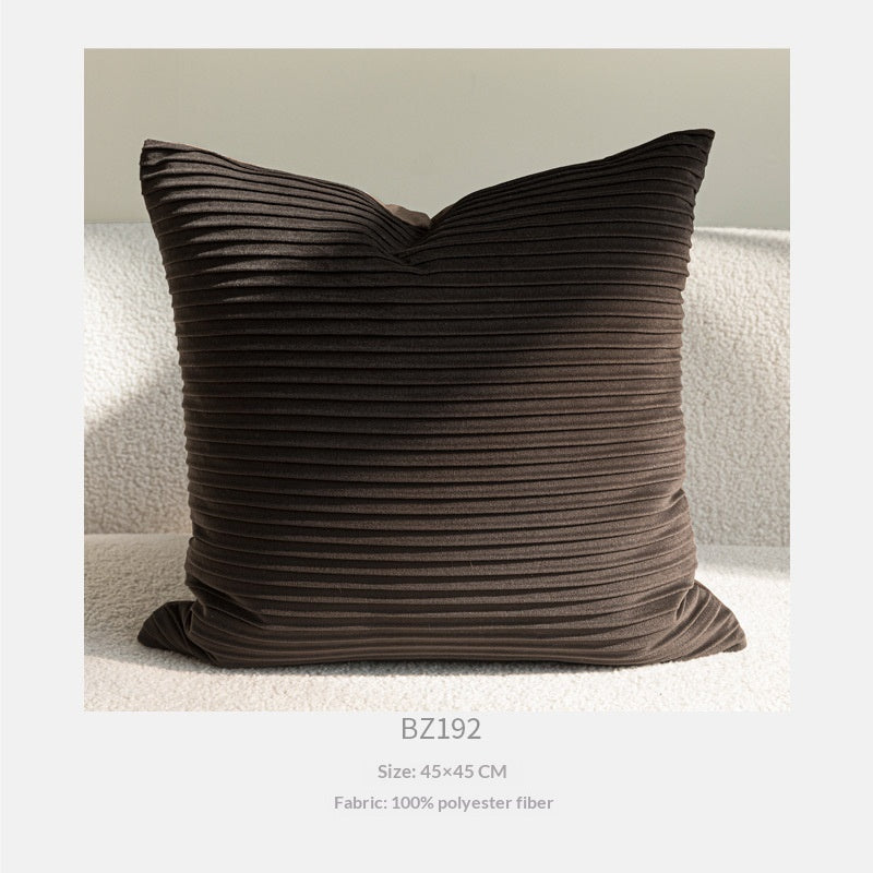 Retro-Marron Oreiller brun mi-century moderne lumière-Luxury Salon Canapé Coussin
