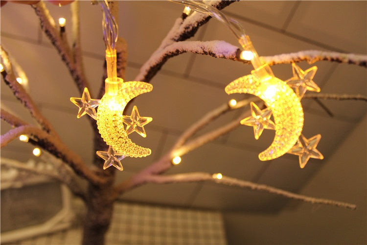 Feux décoratifs à cordes étoilés