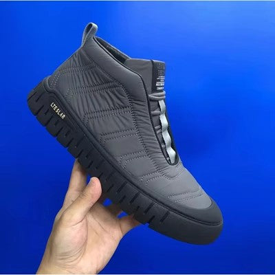 Chaussures de coton haut de gamme d'hiver pour homme Outdoor résistant au froid Bottes de neige antidérapantes