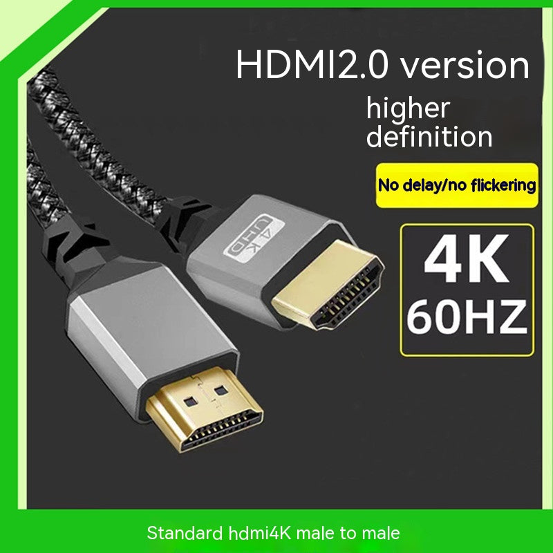 Boîtier en aluminium standard 4K avec coupe-vent câble HDMI 60Hz