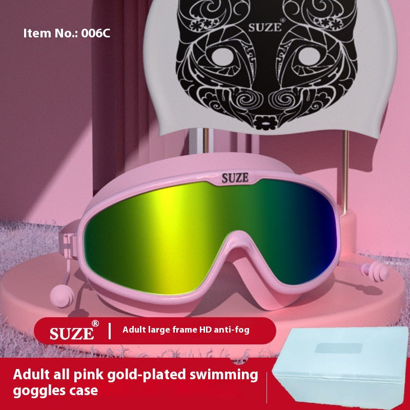 Verres étanches anti-buée Gants de natation électroplaçants