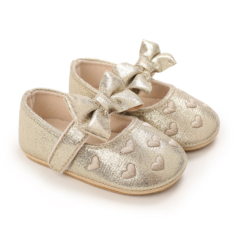 Fille Soft Rubber Semelle Princesse Bébé Bébé Bébé Chaussures