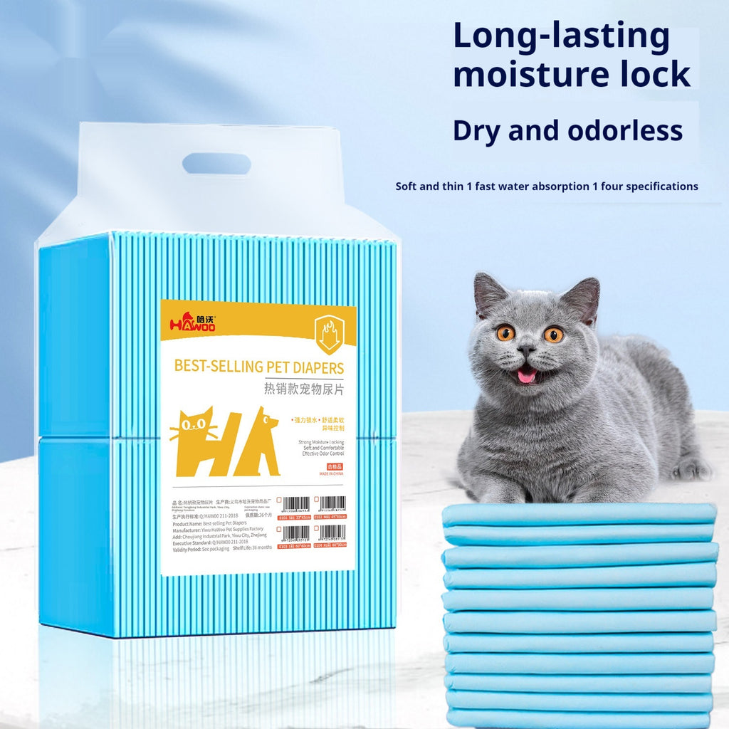 Pad urinaire pour désodorisant absorbant jetable pour animal de compagnie