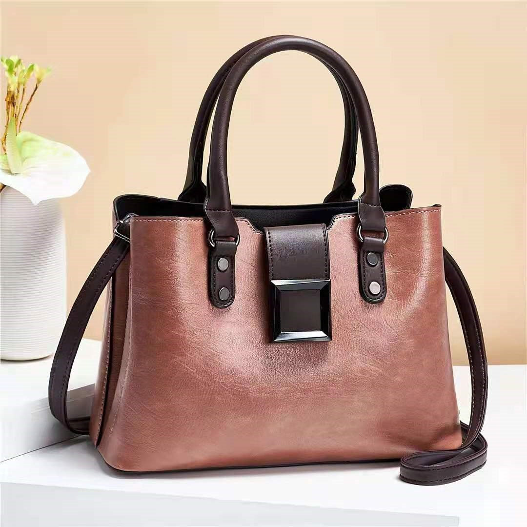 Sac croisé en cuir PU multicouche de style coréen