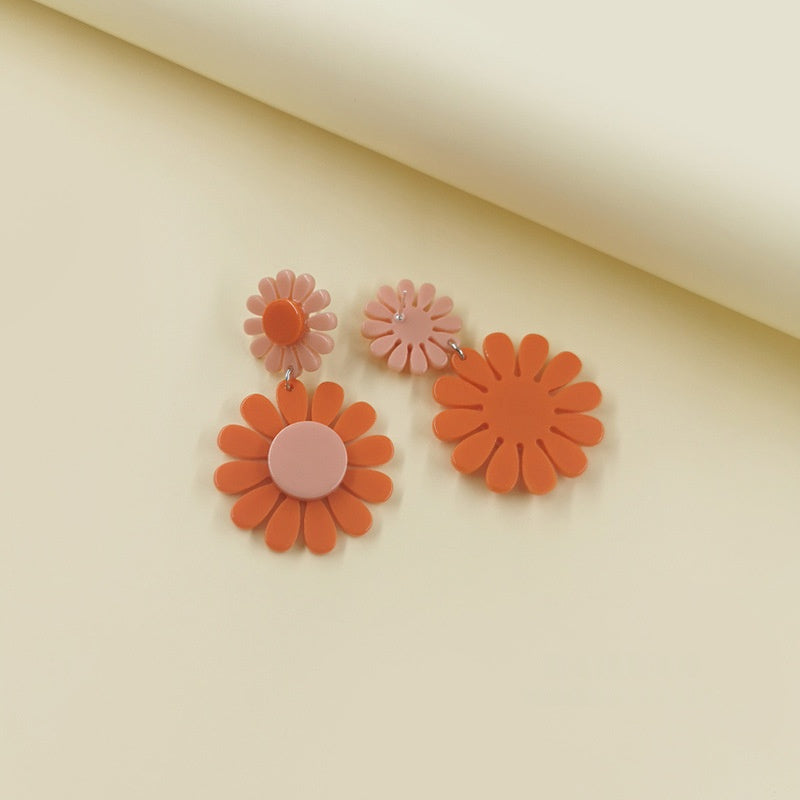 Elégant Internet célèbre Vintage 925 Boucles d'oreilles en argent Stud