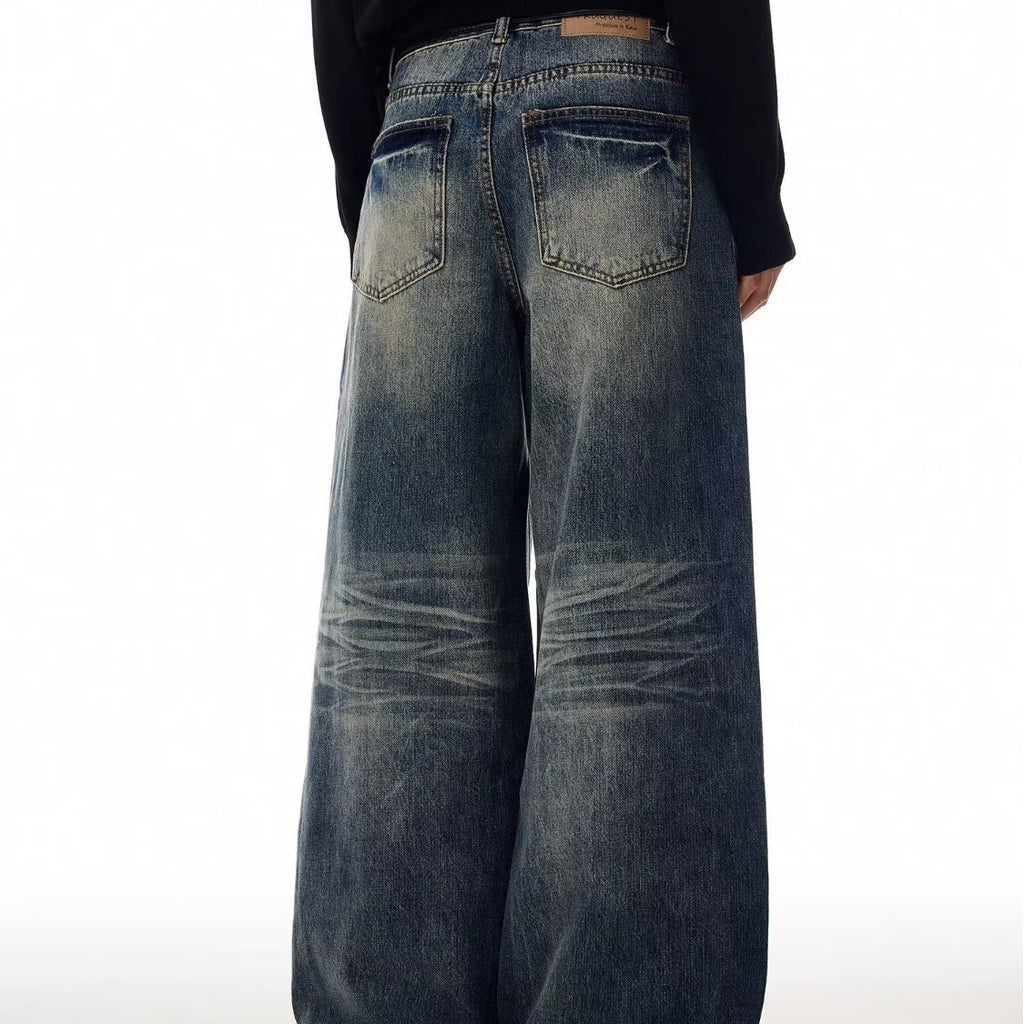 Jeans à jambe droite d'automne