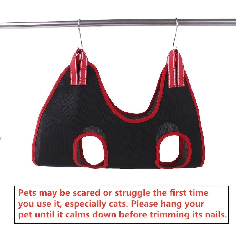 Animaux de compagnie Cat Grooming Hammock chien ongles coupe anti égratignure Bite sac fixe bain Trimming Restra