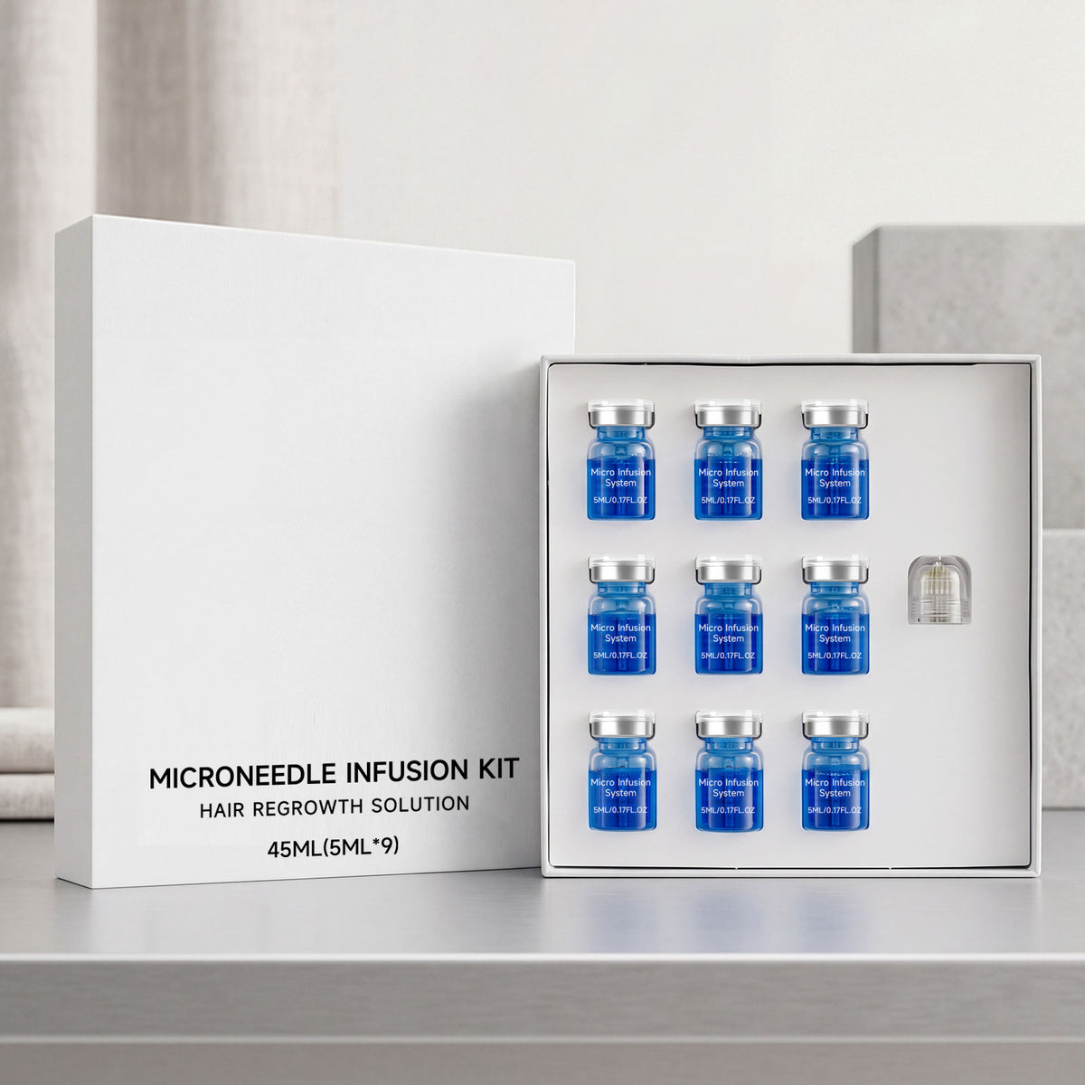 Kit scalp Sérum Microneedle Boîte 45ml