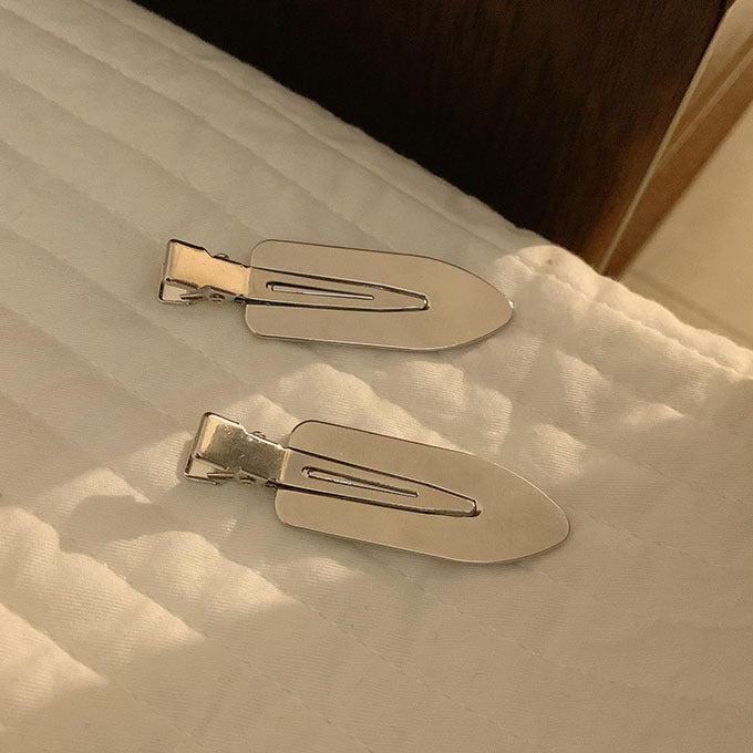 Petite feuille Beceau de canard Clip bricolage sans couture cheveux Clip Matériau fait à la main