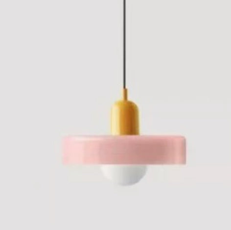Simple Chandelier Creative Cream Style salon lampe en verre moderne