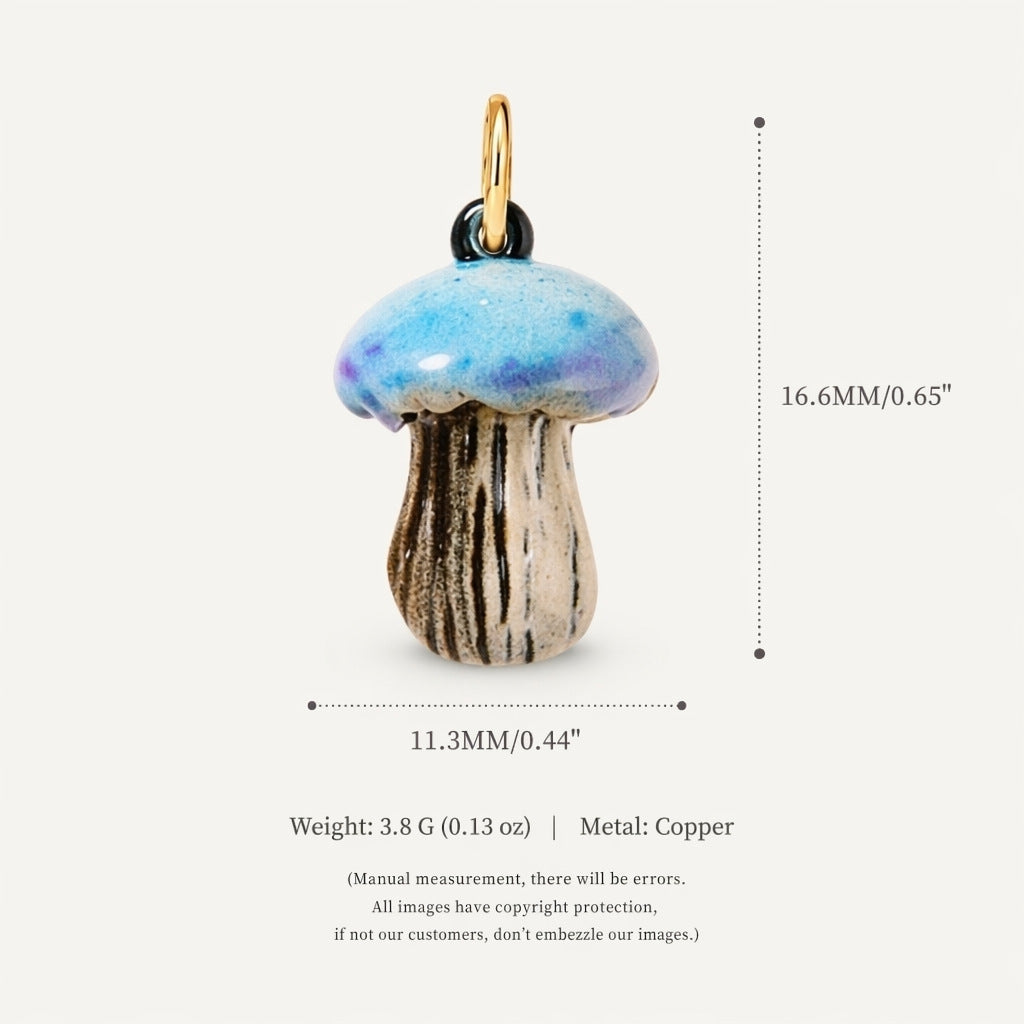 Accessoire de pendentif couleur mode pour champignons