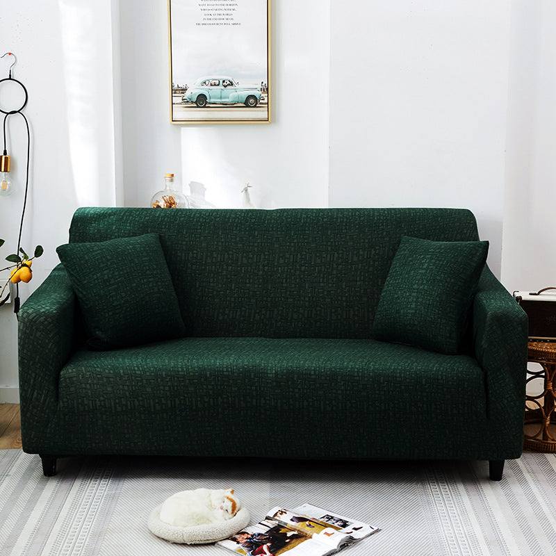 Housse de canapé antidérapante extensible tout-en-un - housse élastique universelle pour Living Ro