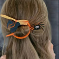 Barrettes d'Halloween Witch Bat épingle à cheveux