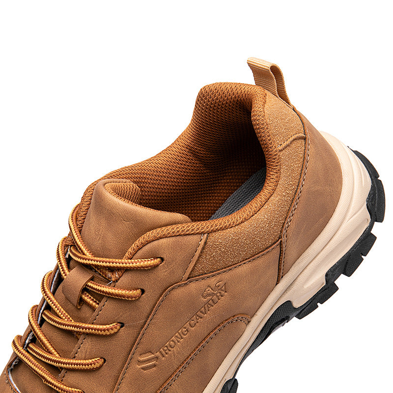 En cuir imperméable Déodorant Homme Casual Moyen-âge et âgé Running Plus Size Board