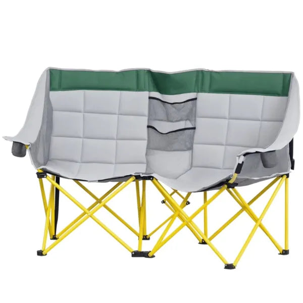 Double folding chair
