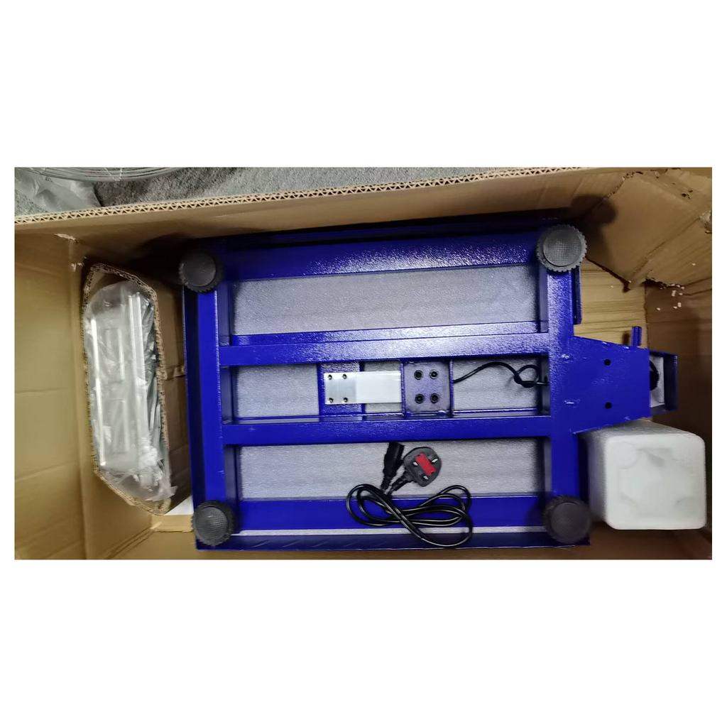Échelle de plate-forme numérique rétroéclairée LCD 300KG 661lb