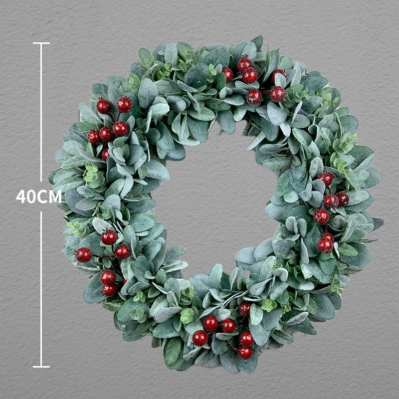 La couronne décorative de Pâques et de Noël