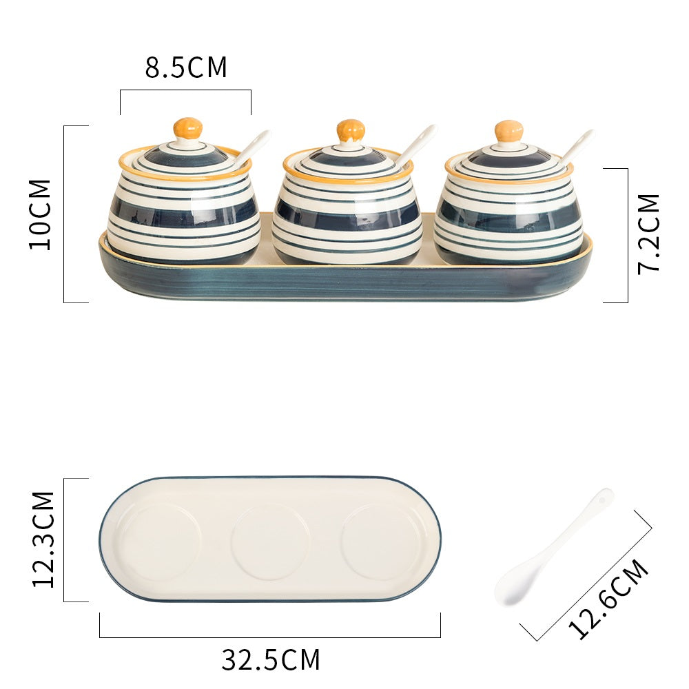 Cuisine de ménage Condiment Pot Céramique