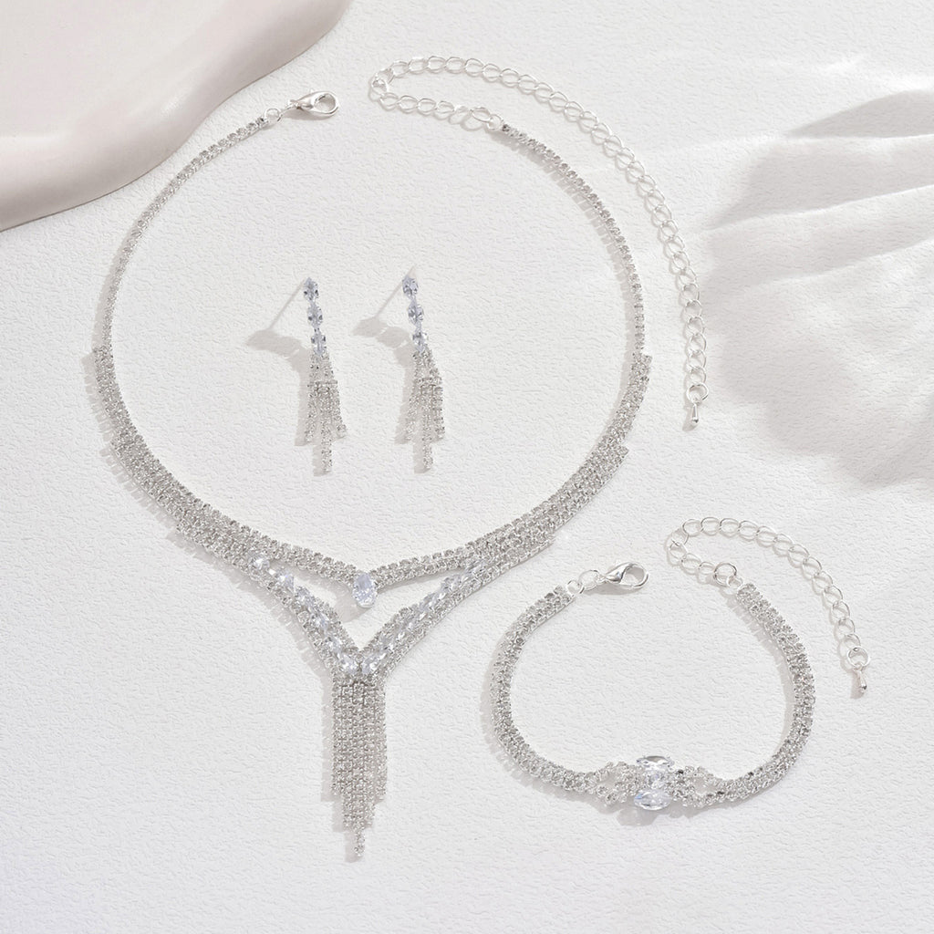 Boucles d'oreilles Super Shiny Crystal Zircon Flower