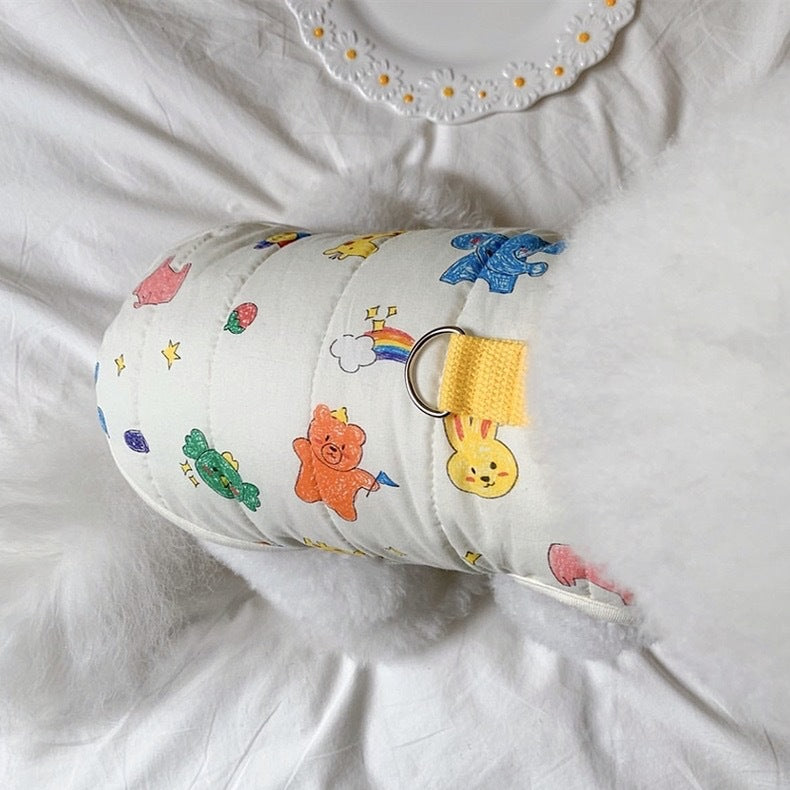 Chien d'hiver épaississant Coton manteau