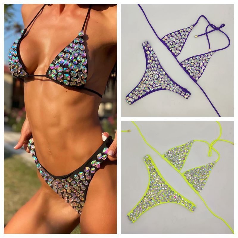 Maillot de bain biplace pour femmes d'été