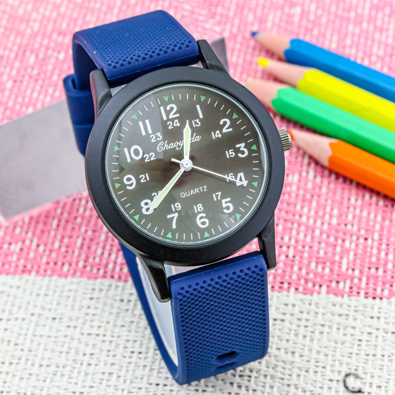 Aiguille lumineuse étanche Montre électronique numérique transparente
