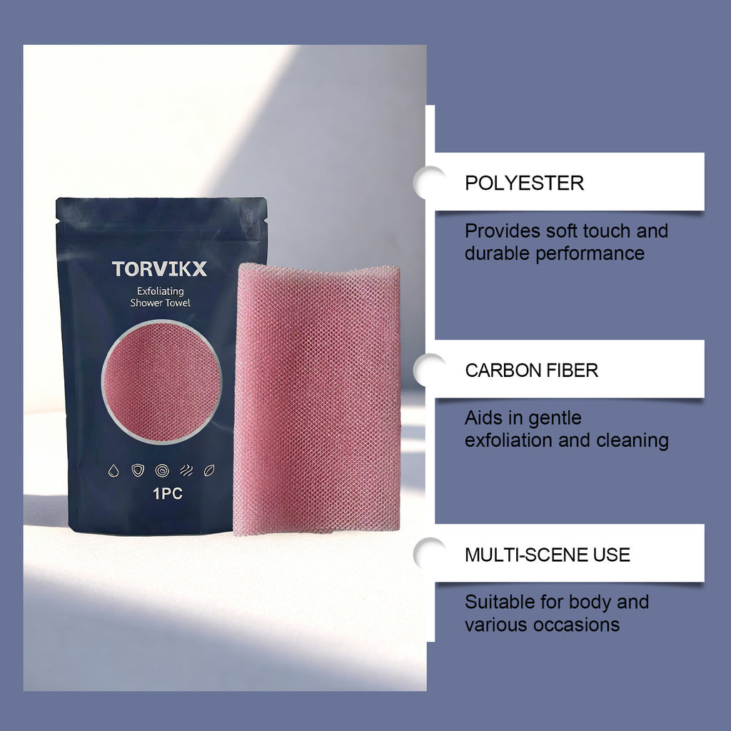 Torvikx corps nettoyant serviette de bain