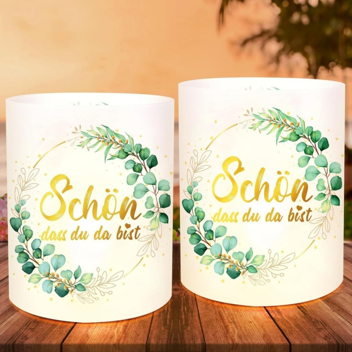 12-Pack Lantern Table Decor So Happy You're Here
