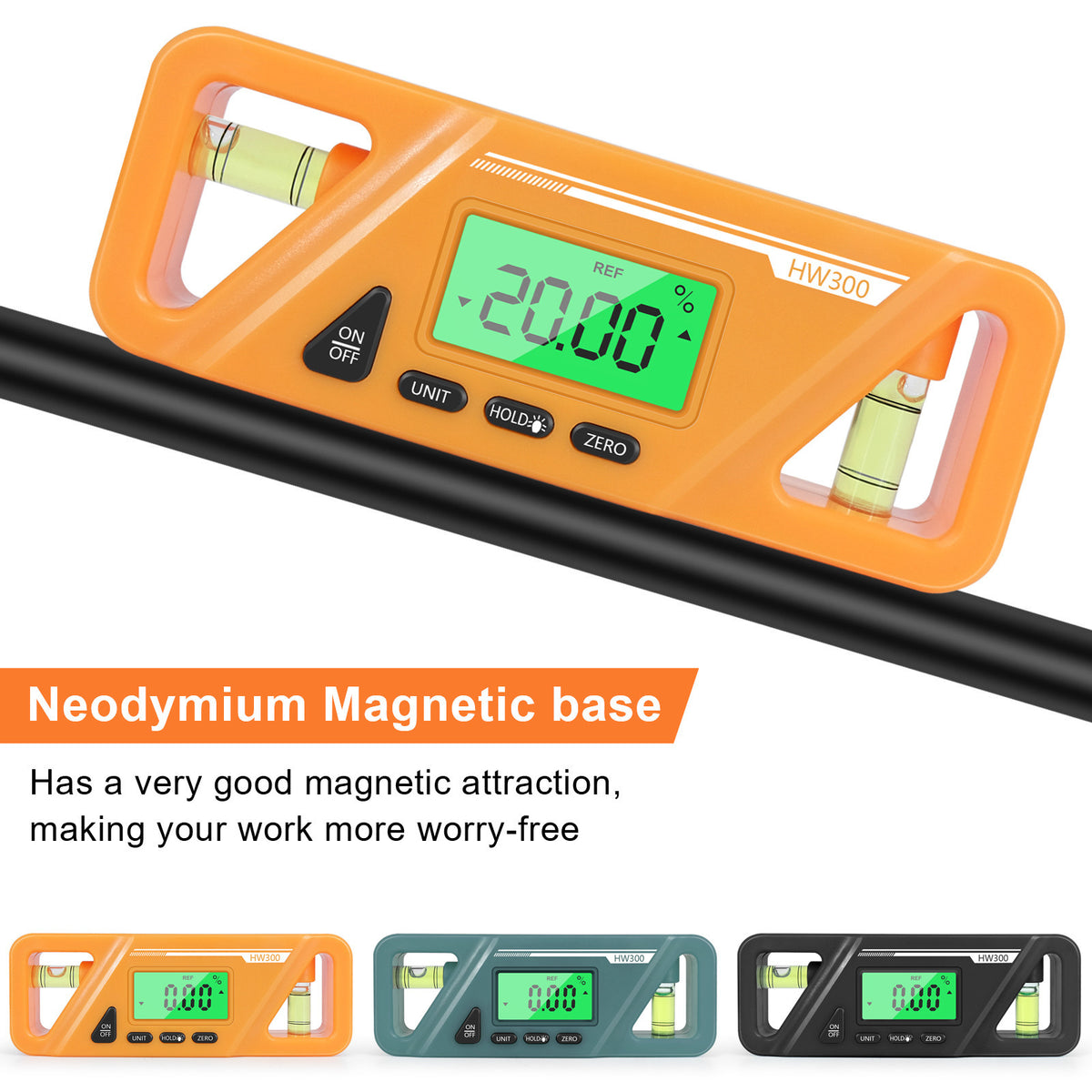 Magnet 90 Degree Inclinometer