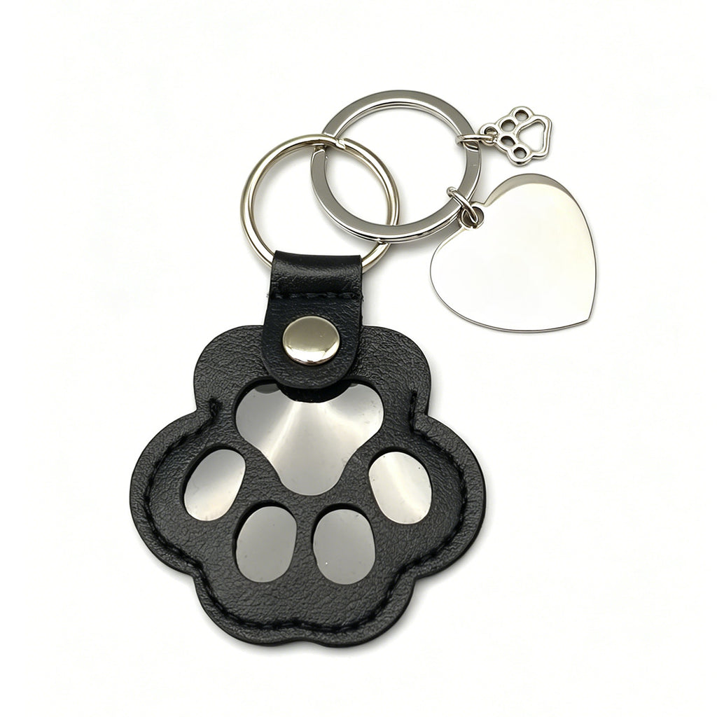 Pendentif de porte-clés photo d'animal sculpté